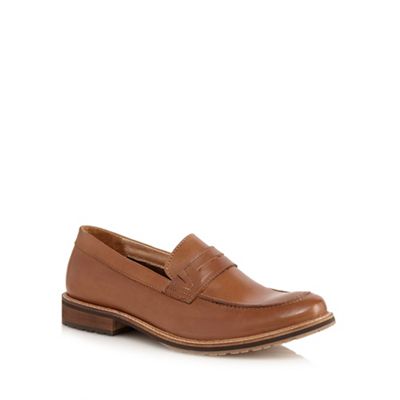 Lotus Since 1759 Tan 'Jensen' leather loafers